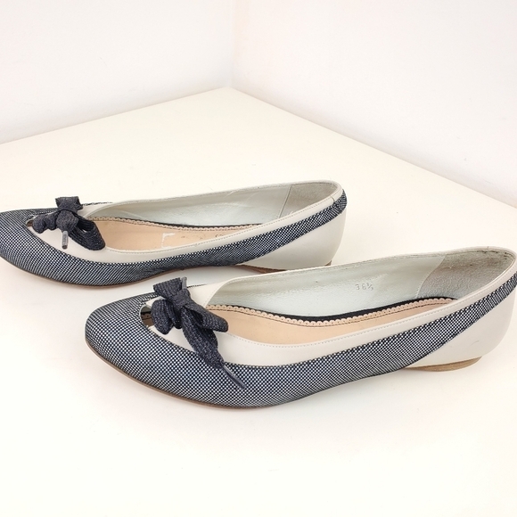 MALOLES leather flats sizs 36.5 women shoes - Picture 1 of 13